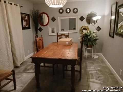 Dining room, Interior, Pendant Lights