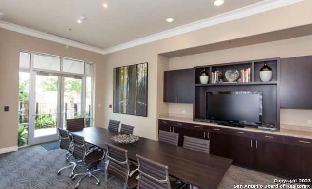 Home Office, Interior, Recessed Lighting