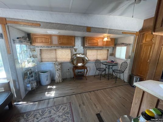 Dining room, Interior, Wooden Beams, Wood Texture Flooring