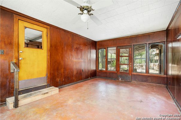 Empty room, Interior, Wooden Walls