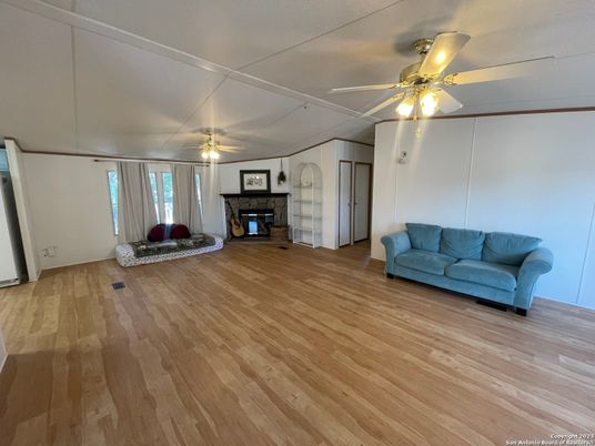Empty room, Fireplace, Interior, Wood Texture Flooring