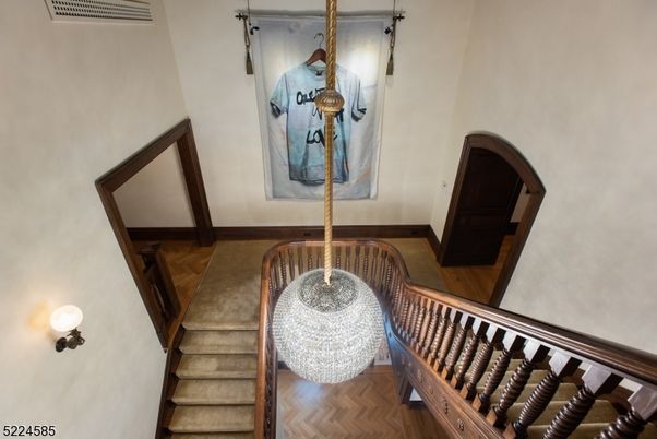 Chandelier, Interior, Wood Texture Flooring