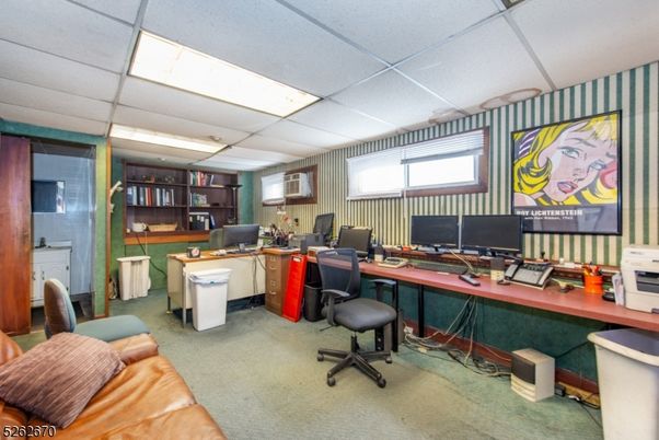 Home Office, Interior, Recessed Lighting
