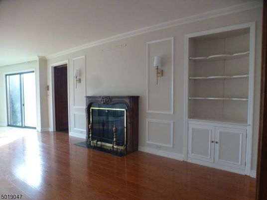 Empty room, Fireplace, Interior, Wood Texture Flooring