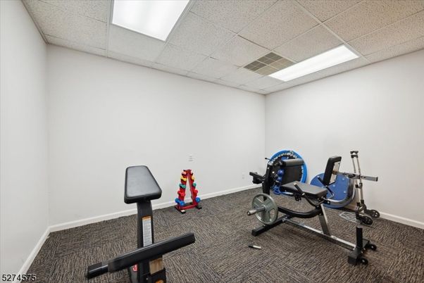 Fitness Equipment, Interior, Recessed Lighting