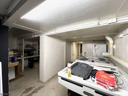 Garage, Interior, Stone Walls