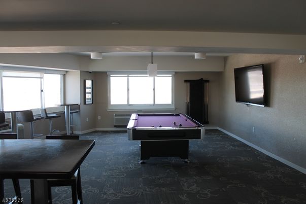 Billiard Table, Game Room, Interior, Pendant Lights