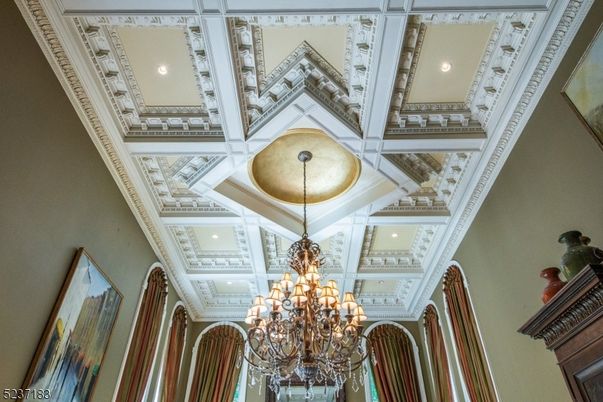 Chandelier, Interior, Recessed Lighting