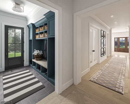 Interior, Recessed Lighting, Wood Texture Flooring