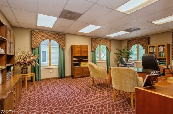 Home Office, Interior, Recessed Lighting
