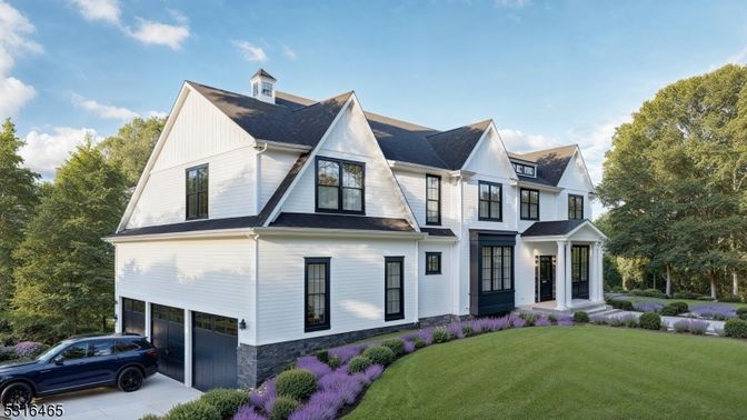 Attached, Exterior, Facade, Farmhouse