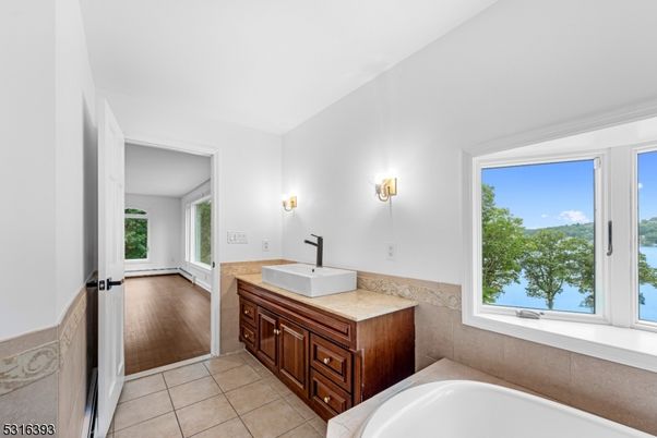 Bathroom, Dual Sink Vanities, Interior, Wood Texture Flooring