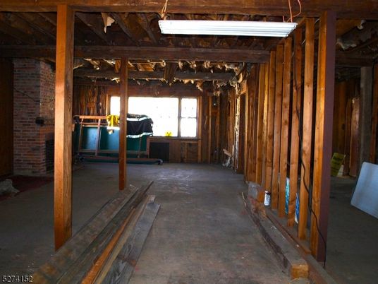 Interior, Stone Walls, Wooden Beams