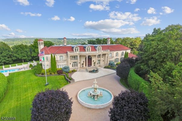 Backyard, Exterior, Facade, Pool, French Provincial