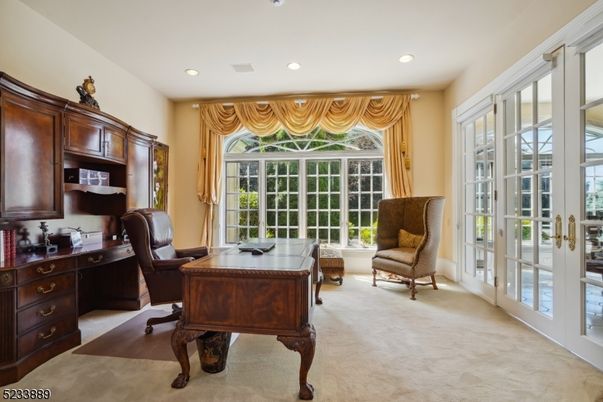 Home Office, Interior, Recessed Lighting