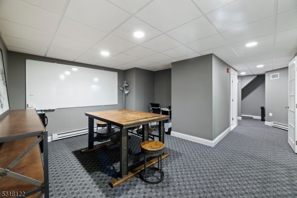 Game Room, Interior, Projection Screen, Recessed Lighting