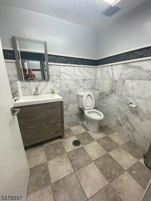 Bathroom, Interior, Marble Walls