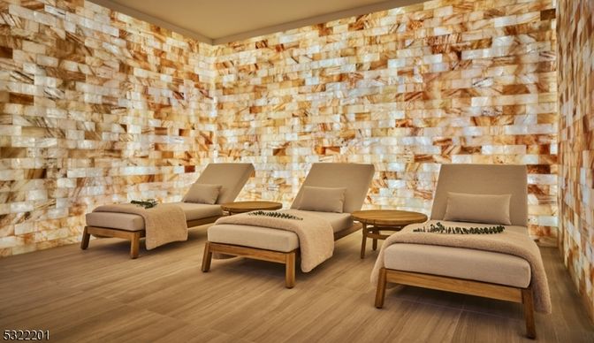 Interior, Stone Walls, Wood Texture Flooring