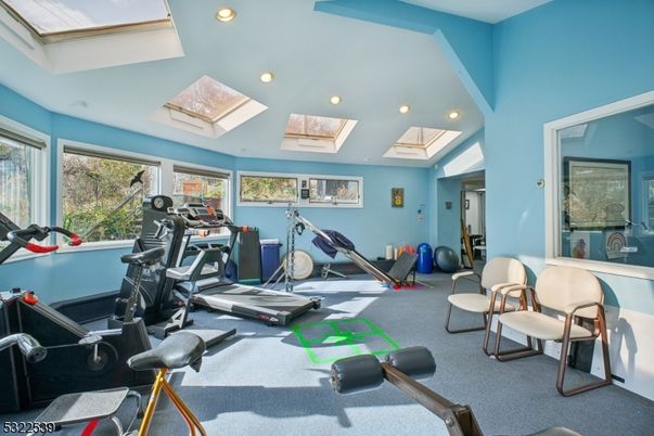 Fitness Equipment, Interior, Recessed Lighting