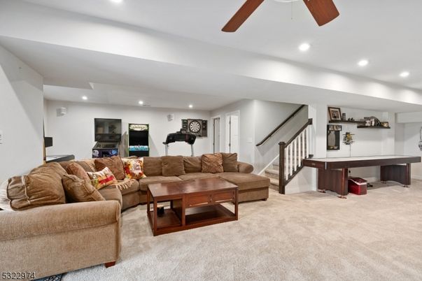 Fitness Equipment, Interior, Living room, Recessed Lighting