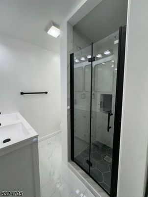 Bathroom, Glass Shower, Interior, Marble, Marble Walls