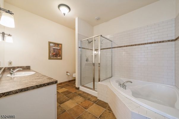 Bathroom, Dual Sink Vanities, Glass Shower, Interior