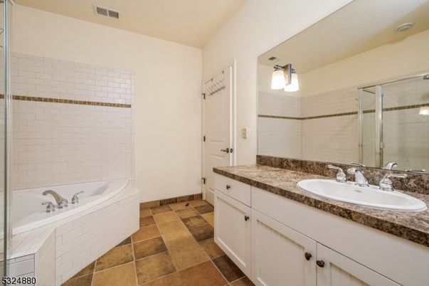 Bathroom, Dual Sink Vanities, Glass Shower, Interior