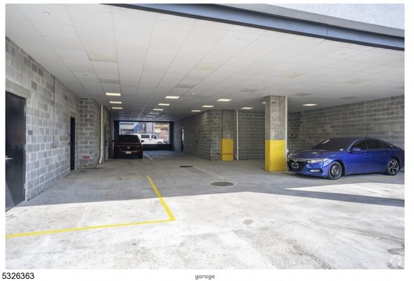 Garage, Interior, Recessed Lighting, Stone Walls