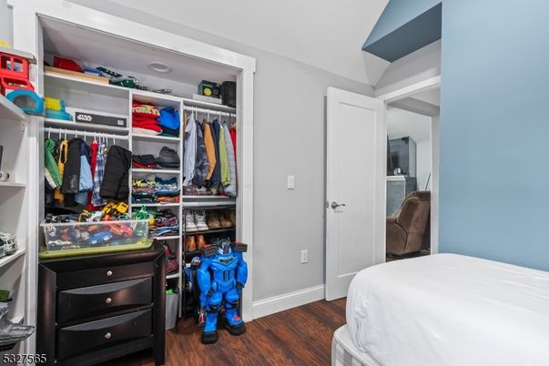 Bedroom, Interior, Walk-in Closets, Wood Texture Flooring