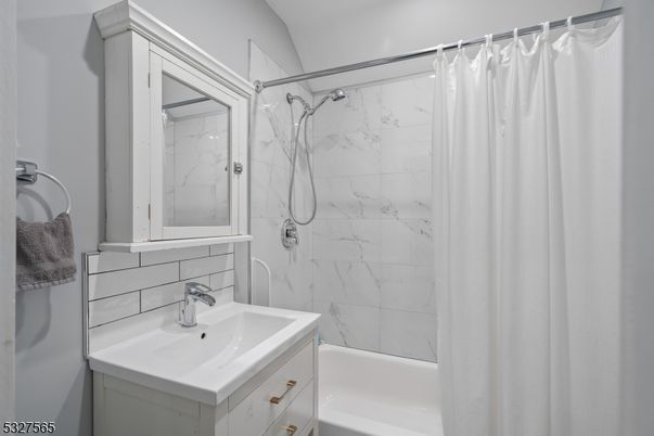 Bathroom, Glass Shower, Interior, Marble Walls