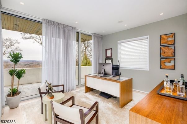 Home Office, Interior, Recessed Lighting