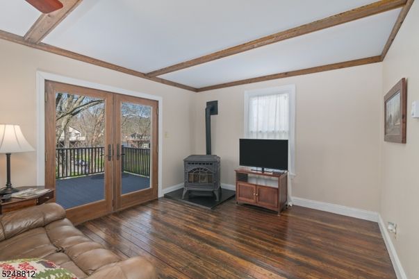 Fireplace, Interior, Wooden Beams, Wood Texture Flooring