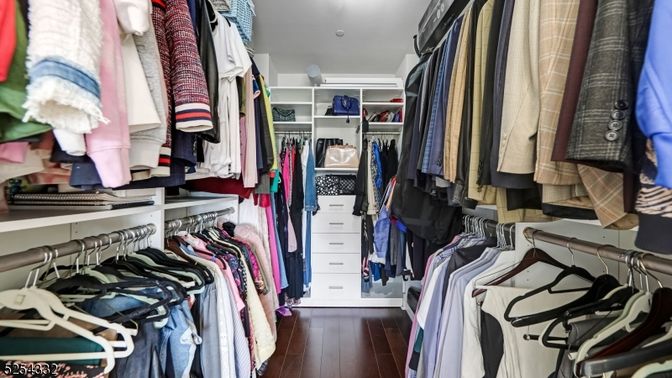 Interior, Recessed Lighting, Walk-in Closets, Wood Texture Flooring