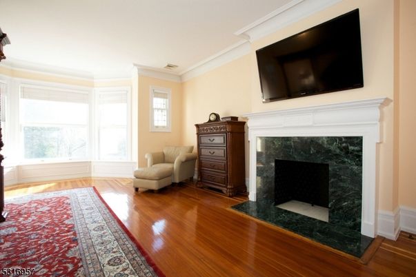 Fireplace, Interior, Wood Texture Flooring