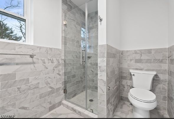 Bathroom, Glass Shower, Interior, Marble, Marble Walls