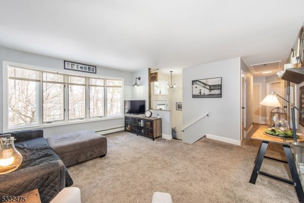 Interior, Living room, Pendant Lights, Recessed Lighting