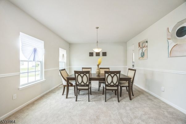 Dining room, Interior, Pendant Lights