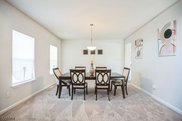 Dining room, Interior, Pendant Lights