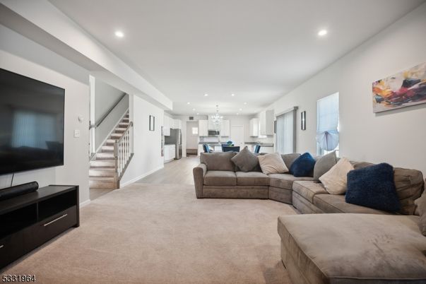 Chandelier, Dining room, Interior, Kitchen, Living room, Pendant Lights, Recessed Lighting
