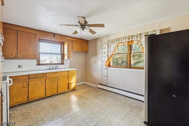 Empty room, Interior, Kitchen