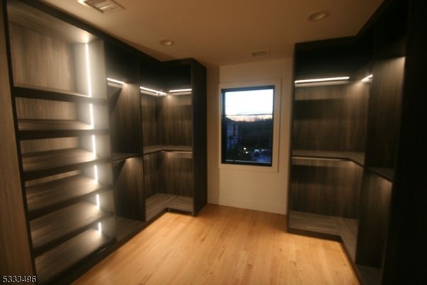 Interior, Recessed Lighting, Walk-in Closets, Wood Texture Flooring