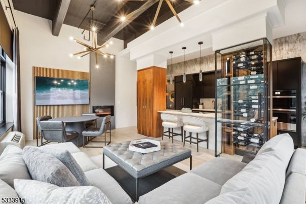 Dining room, Interior, Kitchen, Living room, Pendant Lights, Wooden Beams, Wooden Ceilings
