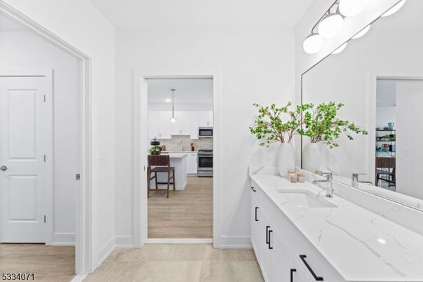 Interior, Kitchen, Pendant Lights, Stainless Steel Appliances, Wood Texture Flooring
