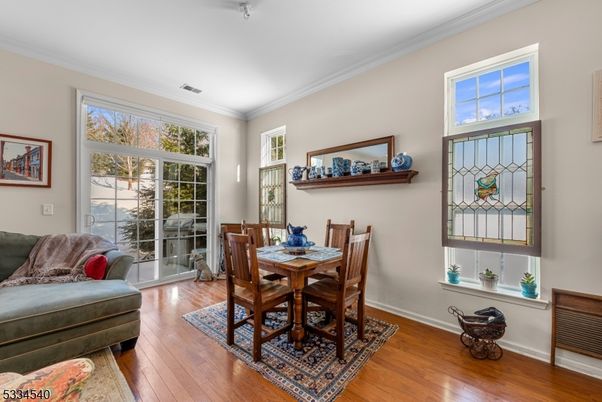 Dining room, Interior, Wood Texture Flooring
