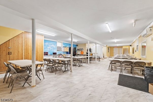 Dining room, Interior, Marble, Wooden Walls