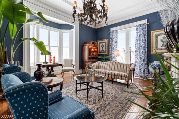 Chandelier, Interior, Living room, Wood Texture Flooring