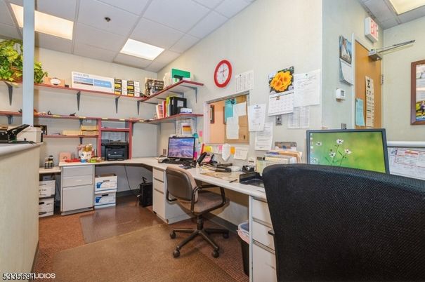 Home Office, Interior, Recessed Lighting