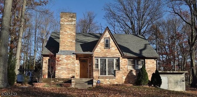 Exterior, Facade, Brick Facade, Tudor Revival