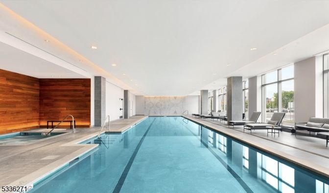Interior, Pool, Recessed Lighting, Wooden Walls