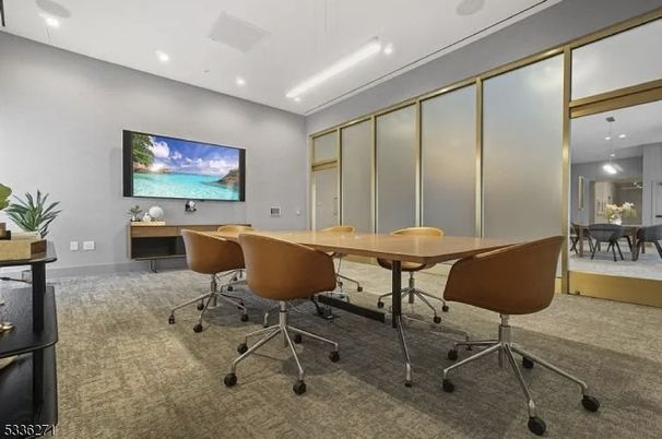 Home Office, Interior, Recessed Lighting
